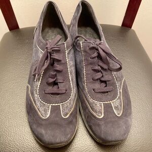 Mephisto Runoff Womens Shoe Size 9 Comfort Air-Jet System Black Suede Walk Run